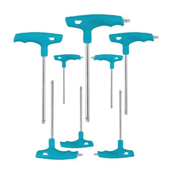 TORX INDUSTRIAL MANGO EN T JUEGO X 8 PZS TOTAL (THHW80836)