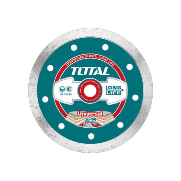 DISCO DE CORTE DIAMANTADO CONTINUO 4 1/2 115MM TOTAL (TAC2121153)