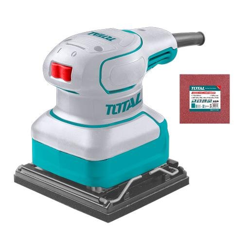 LIJADORA DE PALMA 4 3/8"X 4" 240W INCLUYE 5 LIJAS INDUSTRIAL SUPER TOTAL (UTF2241108)