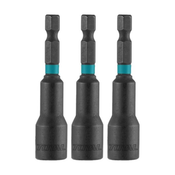 PUNTA EXTENSION MAGNETICA PARA TALADRO 1/4" JUEGO X 3 PCS INDUSTRIAL SUPER TOTAL (UTAC270631)