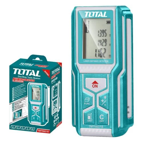 MEDIDOR DE DISTANCIAS LASER 60MTS TOTAL TMT56016